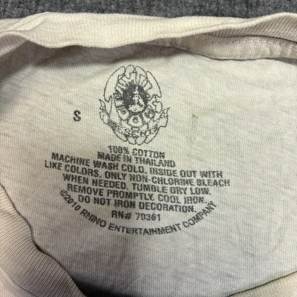 Grateful Dead Shirt Women Small 2010 Skeleton Flowers Hippy Music Band Rock - Picture 3 of 8